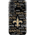 NFL New Orleans Saints Black Blast Galaxy S25 Impact Case