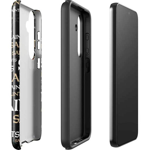 NFL New Orleans Saints Black Blast Galaxy S25 Impact Case
