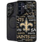 NFL New Orleans Saints Black Blast Galaxy S25 Kickstand Case
