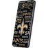 NFL New Orleans Saints Black Blast Galaxy S25 Plus Skin