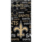 NFL New Orleans Saints Black Blast Galaxy S24 Ultra Skin
