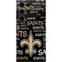 NFL New Orleans Saints Black Blast Galaxy S25 Ultra Skin