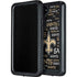 NFL New Orleans Saints Black Blast Galaxy S24 Waterproof Case