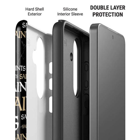 NFL New Orleans Saints Black Blast Galaxy S26 Impact Case