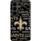 NFL New Orleans Saints Black Blast Galaxy S26 Ultra Impact Case