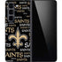 NFL New Orleans Saints Black Blast Galaxy Z Fold5 5G Skin