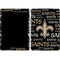 NFL New Orleans Saints Black Blast iPad Skins
