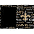 NFL New Orleans Saints Black Blast iPad Skins