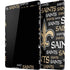 NFL New Orleans Saints Black Blast iPad Skins