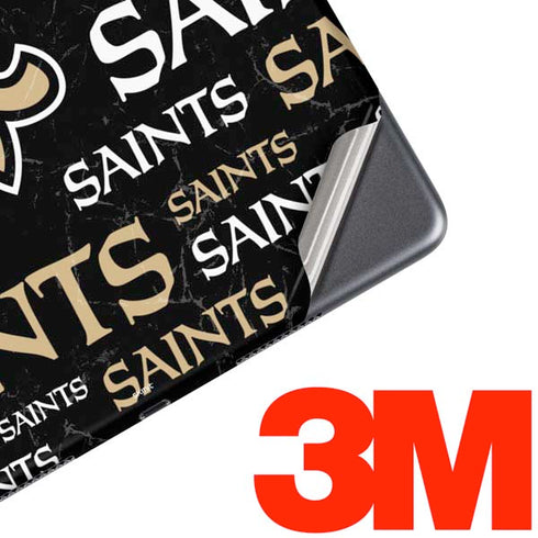 NFL New Orleans Saints Black Blast iPad Skins