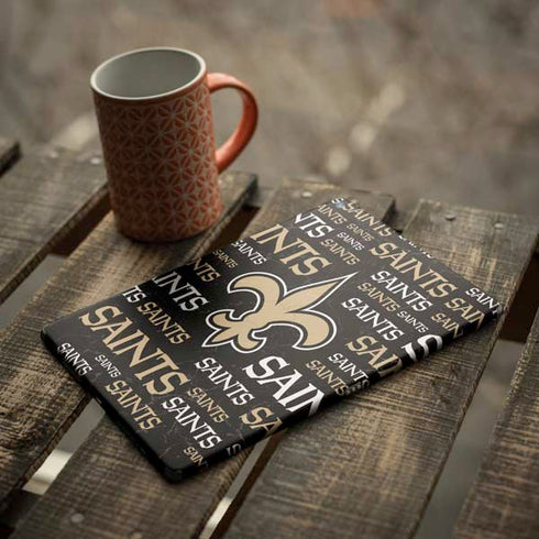 NFL New Orleans Saints Black Blast iPad Skins