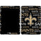 NFL New Orleans Saints Black Blast Apple iPad Skin