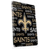NFL New Orleans Saints Black Blast Apple iPad Skin