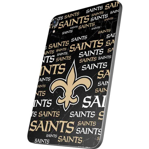 NFL New Orleans Saints Black Blast Apple iPad Mini Skin