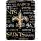 NFL New Orleans Saints Black Blast Apple iPad Pro Skin