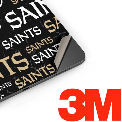 NFL New Orleans Saints Black Blast Apple iPad Pro Skin