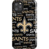 NFL New Orleans Saints Black Blast iPhone Cases