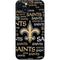 NFL New Orleans Saints Black Blast iPhone Skins
