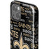 NFL New Orleans Saints Black Blast iPhone 15 Impact Case