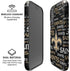 NFL New Orleans Saints Black Blast iPhone 16 Magsafe Impact Case