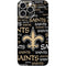NFL New Orleans Saints Black Blast iPhone 16 Pro Max Skin