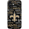 NFL New Orleans Saints Black Blast iPhone 16 Skin