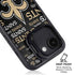 NFL New Orleans Saints Black Blast iPhone 16e Kickstand Case