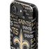NFL New Orleans Saints Black Blast iPhone 16e Impact Case