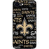 NFL New Orleans Saints Black Blast iPhone 16e Skin