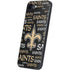 NFL New Orleans Saints Black Blast iPhone 16e Skin