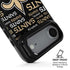 NFL New Orleans Saints Black Blast iPhone 17 Air Kickstand Case