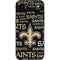 NFL New Orleans Saints Black Blast iPhone 17 Air Skin