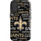 NFL New Orleans Saints Black Blast iPhone 17 Impact Case