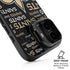 NFL New Orleans Saints Black Blast iPhone 17 Kickstand Case