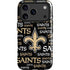NFL New Orleans Saints Black Blast iPhone 17 Pro Magsafe Impact Case