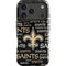 NFL New Orleans Saints Black Blast iPhone 17 Pro Max Impact Case