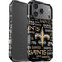 NFL New Orleans Saints Black Blast iPhone 17 Pro Max Impact Case