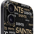 NFL New Orleans Saints Black Blast iPhone 17 Skin
