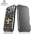 NFL New Orleans Saints Black Blast iPhone 18 Pro Clear Case