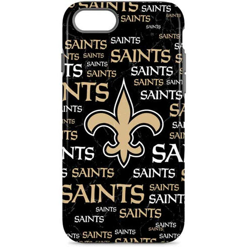 NFL New Orleans Saints Black Blast iPhone Cases