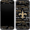 NFL New Orleans Saints Black Blast iPhone 8 Skin