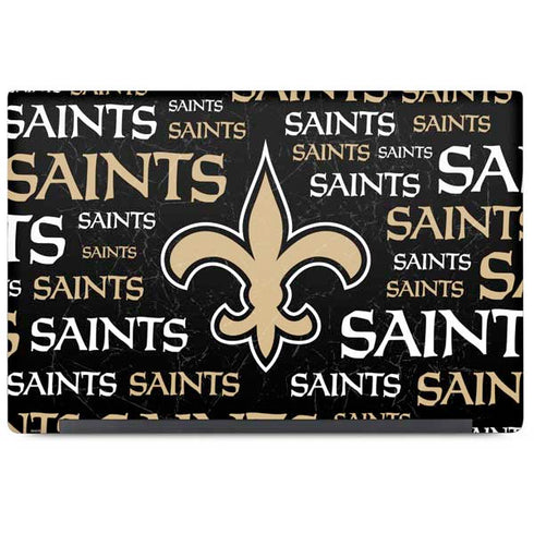 NFL New Orleans Saints Black Blast Dell Latitude Skin