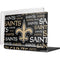 NFL New Orleans Saints Black Blast MacBook Pro 14in (2021-24) Case plus Skin