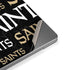 NFL New Orleans Saints Black Blast Apple MacBook Pro 14-inch Skin