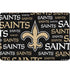 NFL New Orleans Saints Black Blast MacBook Skins