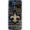 NFL New Orleans Saints Black Blast Moto G Play 4G (2024) Skin