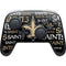 NFL New Orleans Saints Black Blast Nintendo Skins