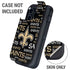 NFL New Orleans Saints Black Blast Otterbox Defender iPhone Skin