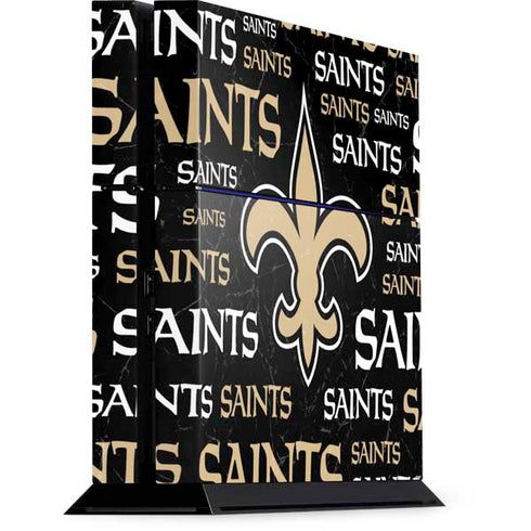 NFL New Orleans Saints Black Blast PlayStation PS4 Skins