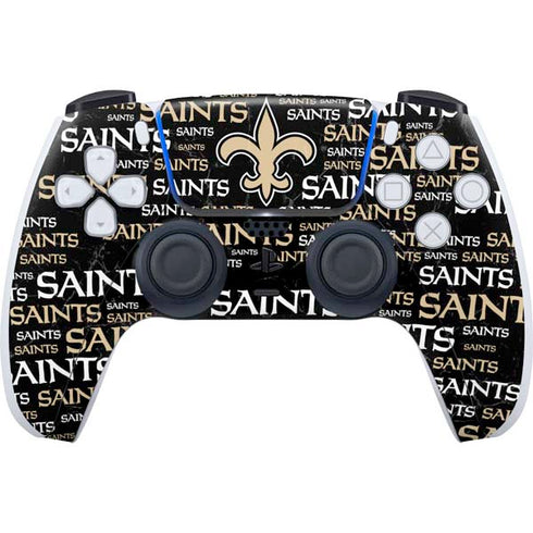 NFL New Orleans Saints Black Blast PlayStation PS5 Skins